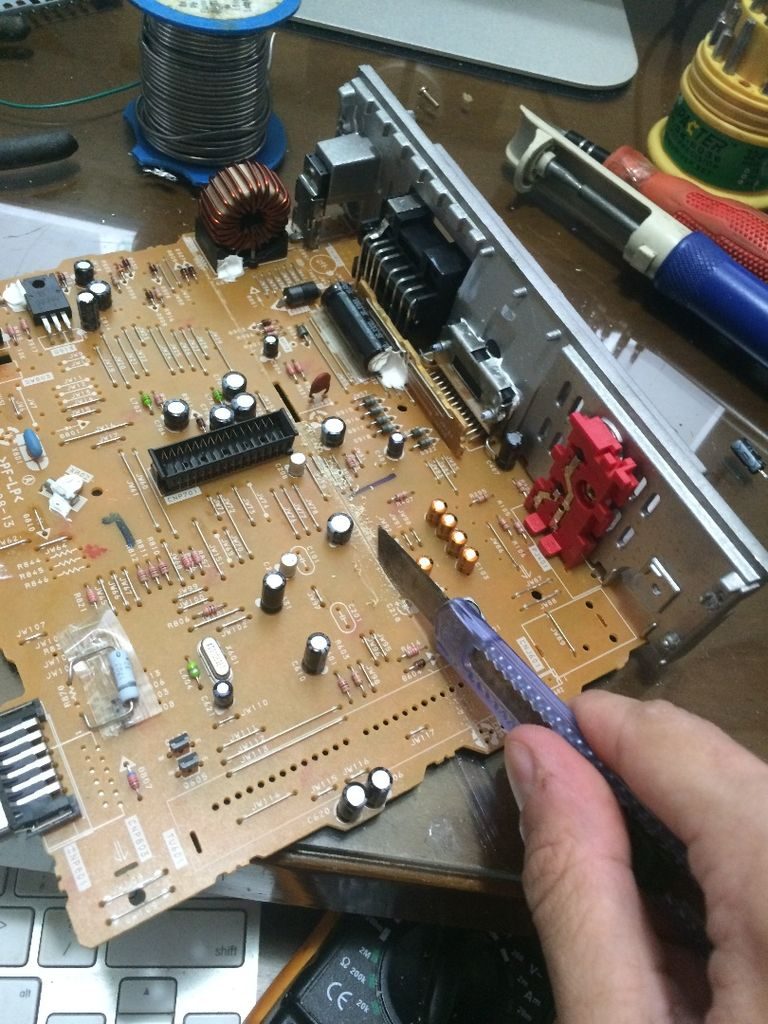 recycling audio amplifier 
